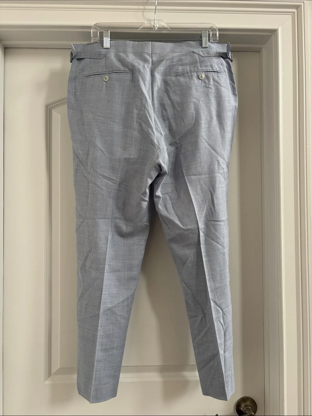 Light Blue Men's 2pcs Suit  - Classic Two-Button Jacket and pants